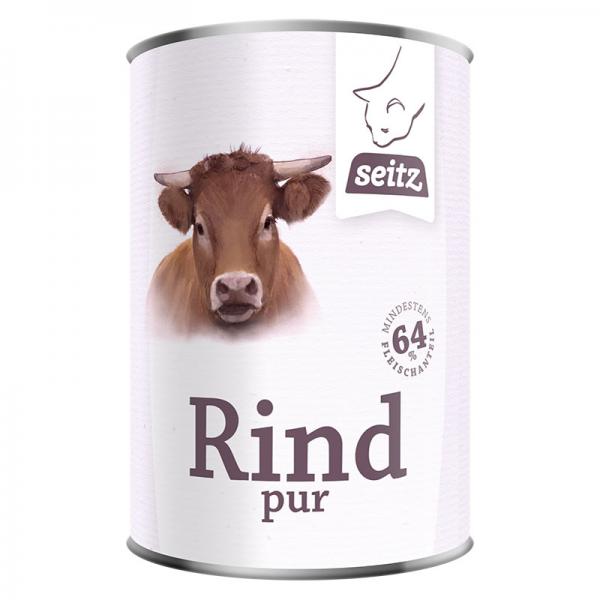 Seitz Katzenfutter RIND PUR 400g